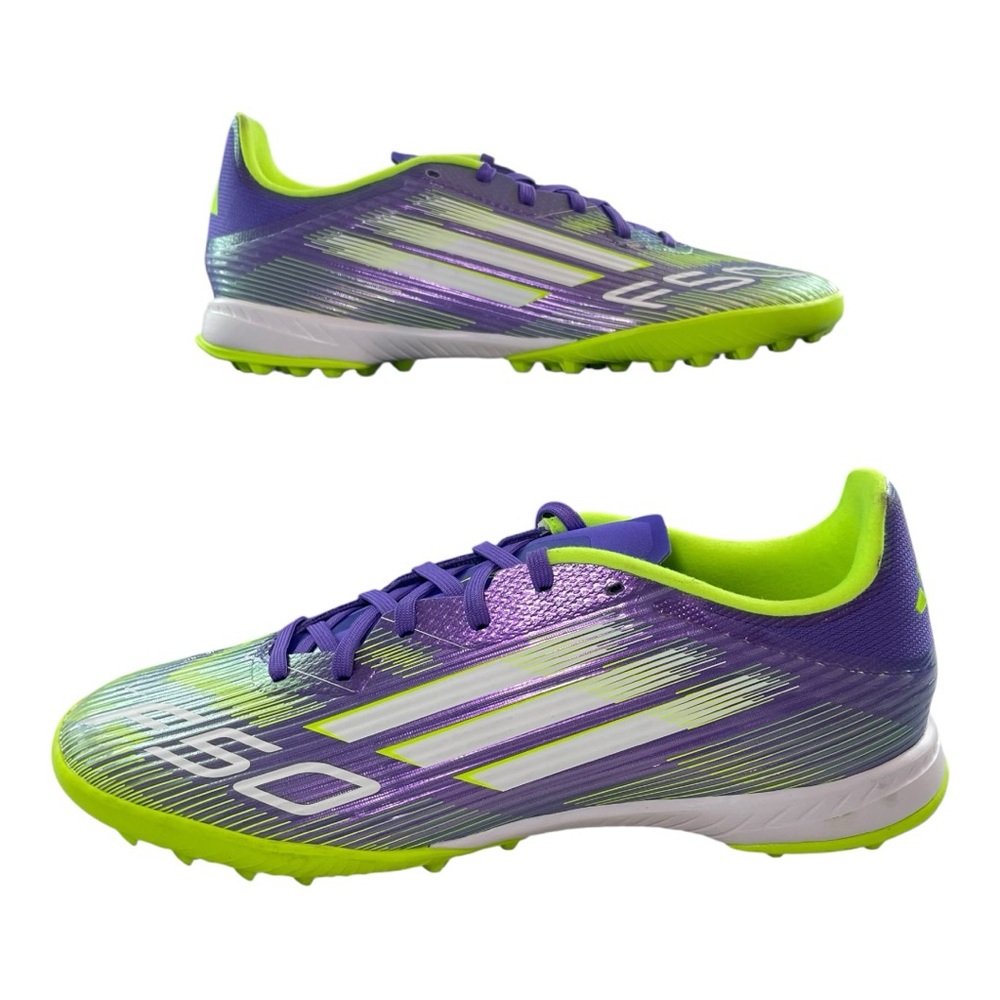 Adidas F50 League TF Shoes Soccer Cleats Purple JH7724 Mens Sz 9.5 Wmns 10.5 NIB